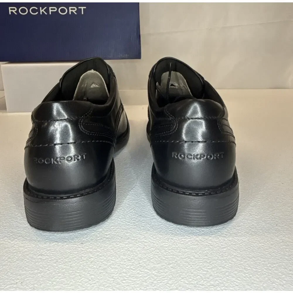 Rockport Men’s Style Leader 2 Apron Toe Oxford Black Size 11W